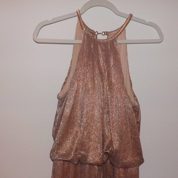 Rose gold jumpsuit - Picture 2 of 4